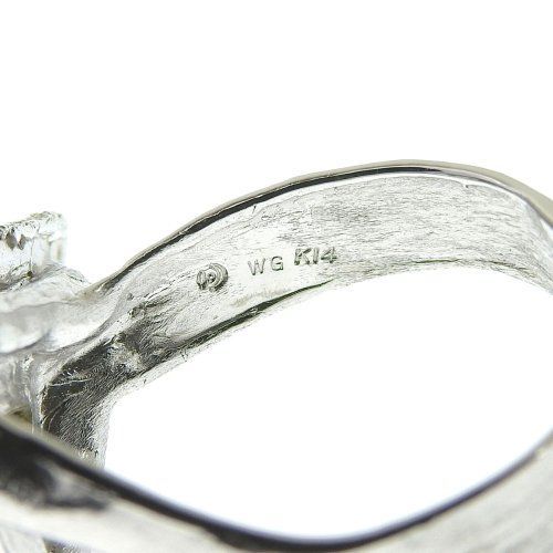 k14WGオパールリング k14wg オパール 指輪