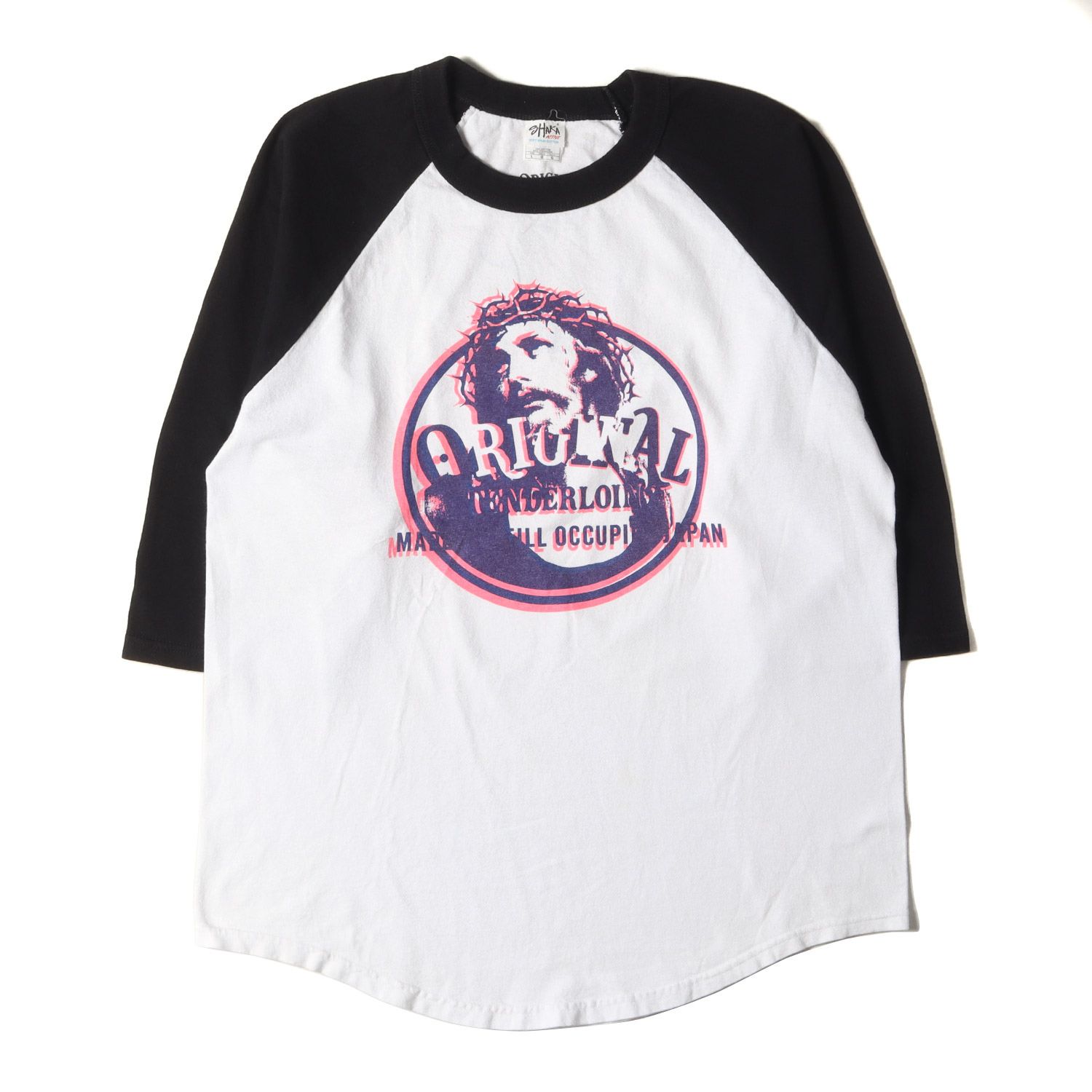希少サイズ TENDERLOIN テンダーロイン ラグラン キリスト Tシャツ 希少サイズ TENDERLOIN テンダーロイン ラグラン キリスト T