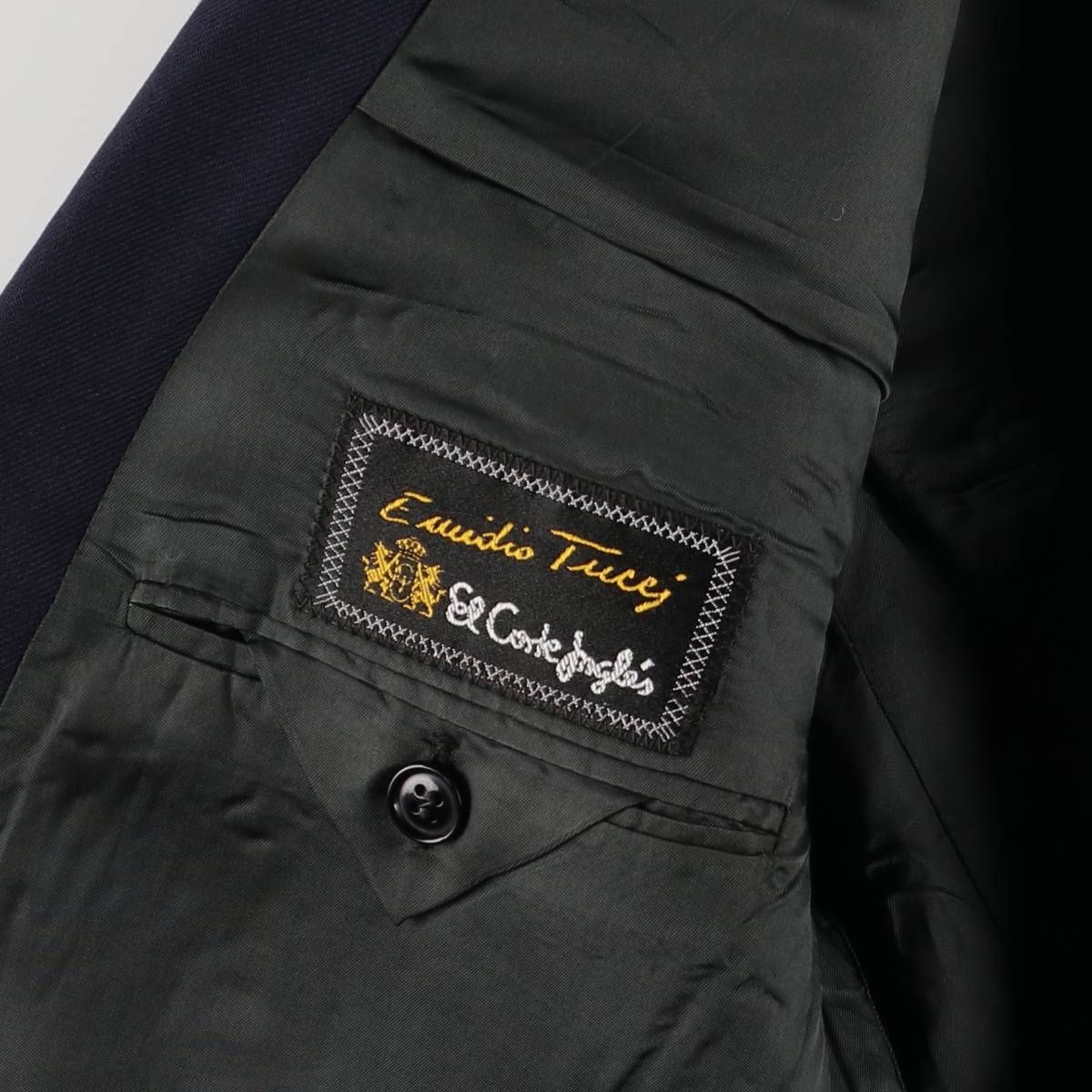 ダブルブレスト ピークドラペル