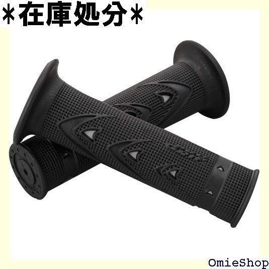 デイトナ Daytona PROGRIP プログリップ バイク用 グリップ ハンドル径φ22.2用 125mm 耐振ゲル エンド非貫通 842タイプ ブラック/グレー 98053 240
