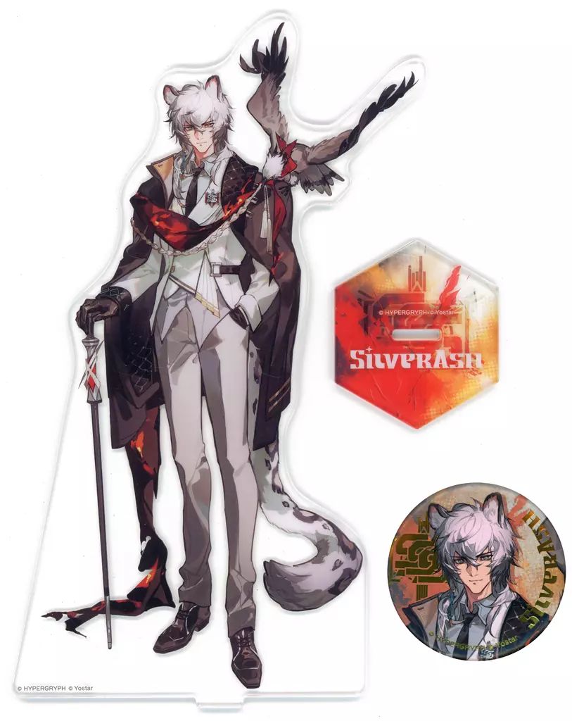 【アークナイツ】シルバーアッシュ　グッズセット アークナイツ シルバーアッシュ アクスタ セット - メルカリ