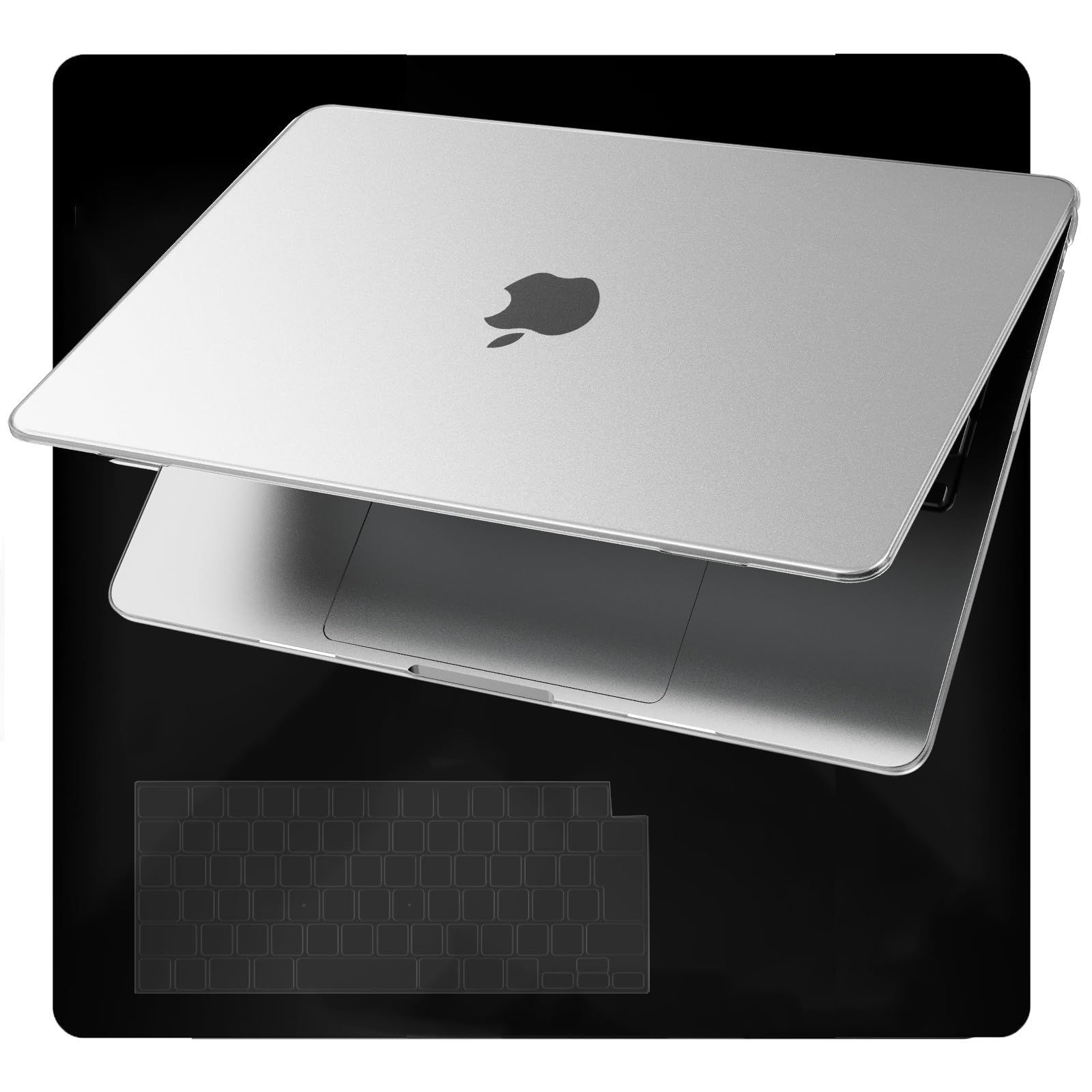 EooCoo [超薄型アーマー] MacBook Air 15 インチ【M3 M2用】ケース 2024 2023 リリース A3114 A2941 Touch ID、[裸の MacBook と同じ] [指紋防止] マット保護ハードシェル u0026 付き日本語キ