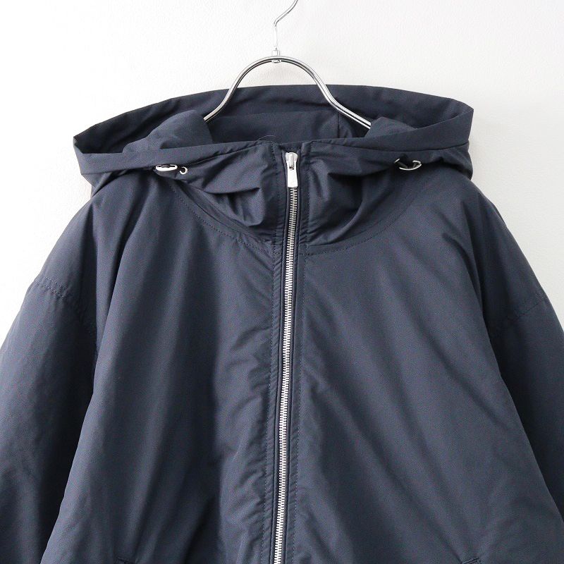 THE LOFT LABO フーデッドダウンコート ネイビー ロフトラボ ダウン ネイビー THE LOFTLABO ]フーデッドダウンコート