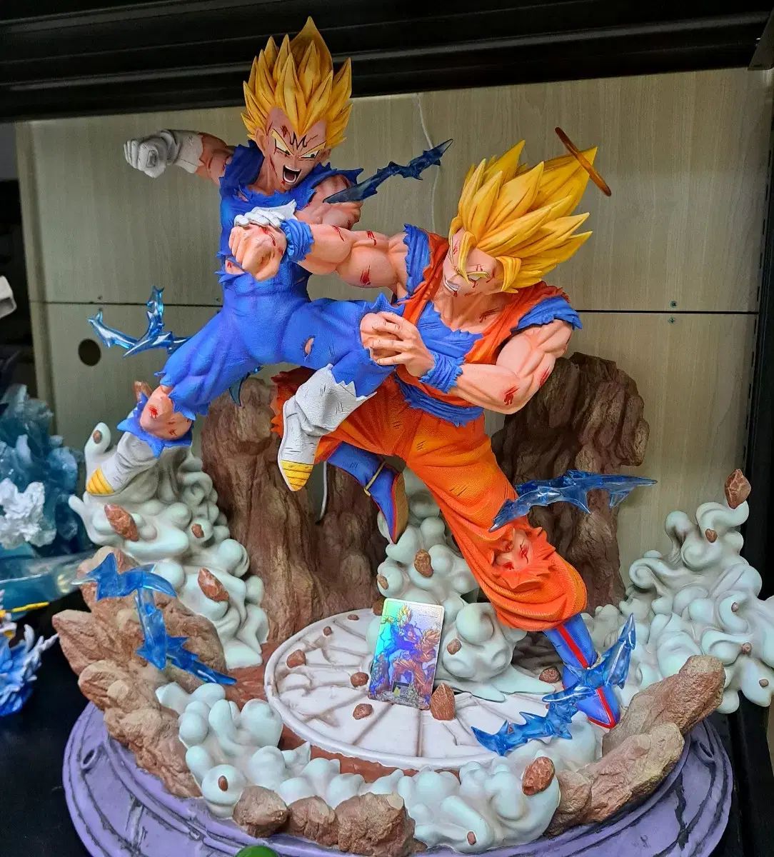 ドラゴンボール 樹脂 ( F4 孫悟空 vs メイン (ベジータ)