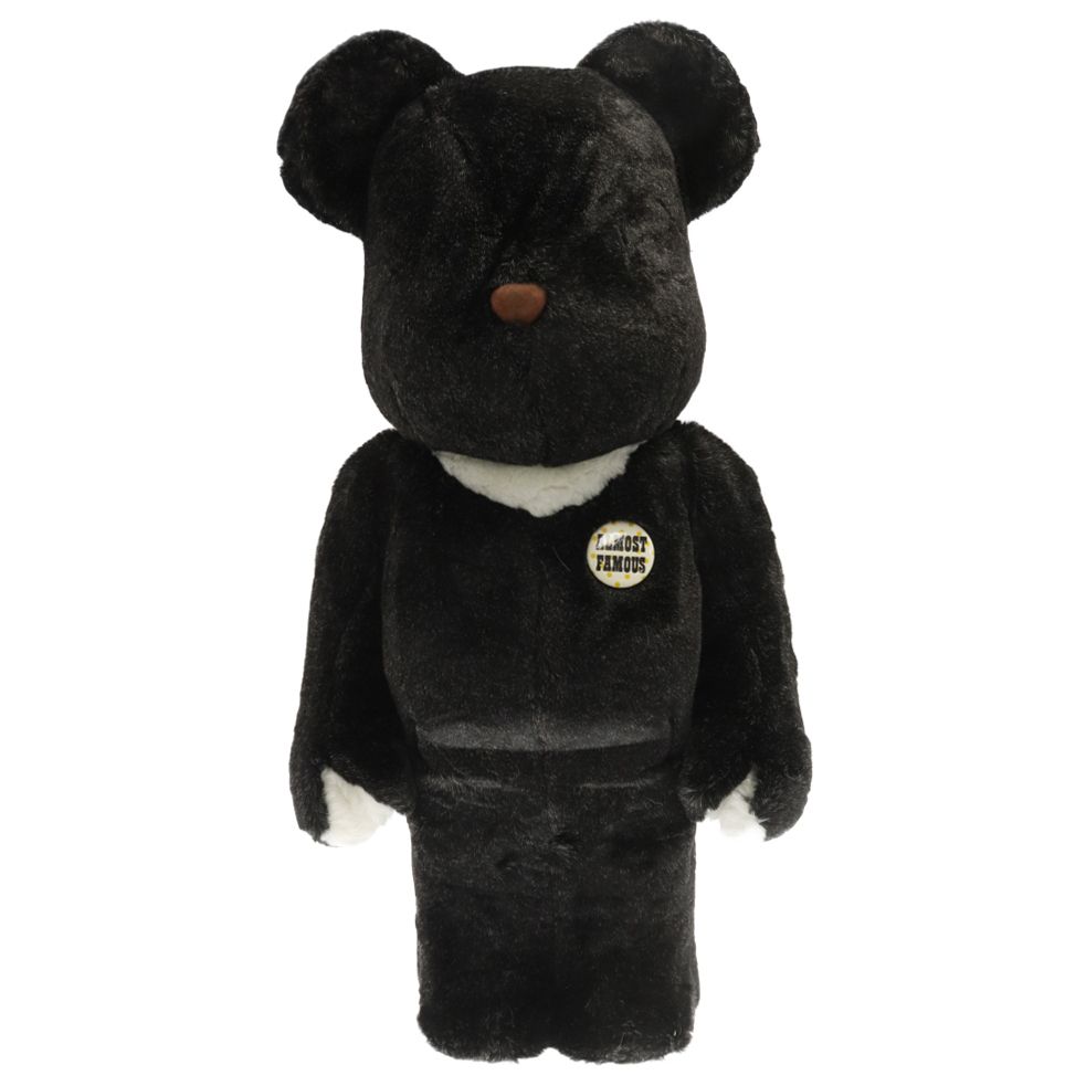 MEDICOM TOY - MEDICOM TOY メディコムトイ BE@RBRICK FUJIWARA HIROSHI WORLD WIDE TOUR 1000% ベアブリック 藤原ヒロシ ファー ワールドワイドツアー フィギュア 人形 ブラウン MEDICOM TOY (メディコムトイ) ×FUJIWARA HIROSHI BE@RBRICK