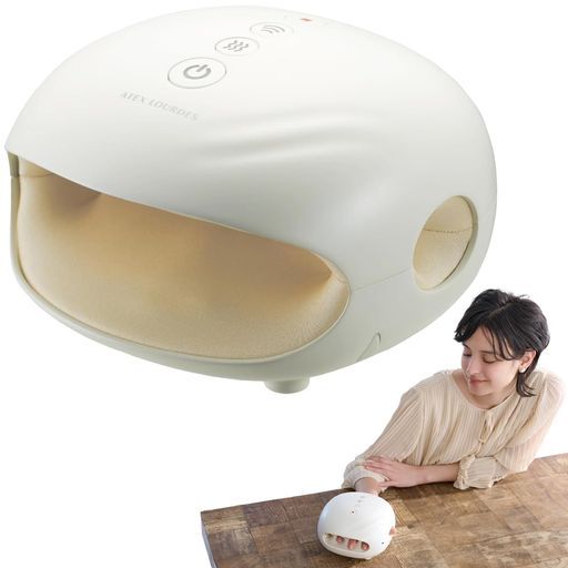 アテックスATEXルルドハンドマッサージハンドケアコードレスAX-HP285whホワイト手