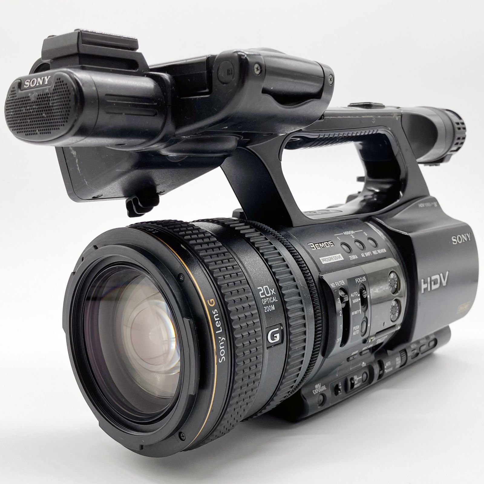 動作現状品 ソニー SONY HDVカムコーダー HVR-Z5J - ビデオカメラ