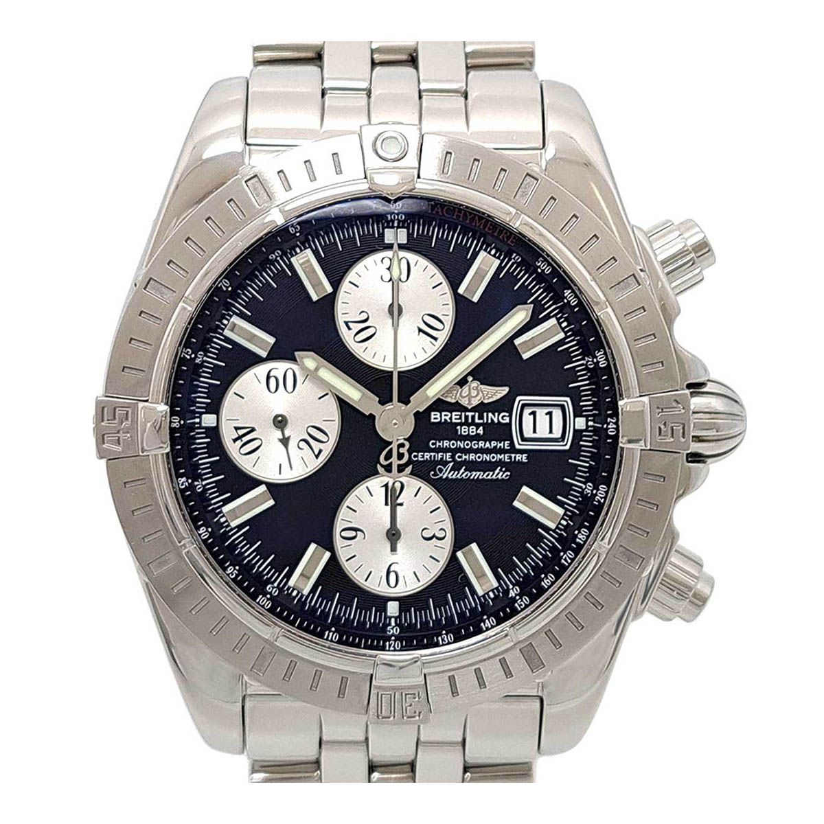 ブライトリング クロノマット エボリューション A13356 自動巻き ステンレススティール メンズ BREITLING【中古】 【時計】 - メルカリ