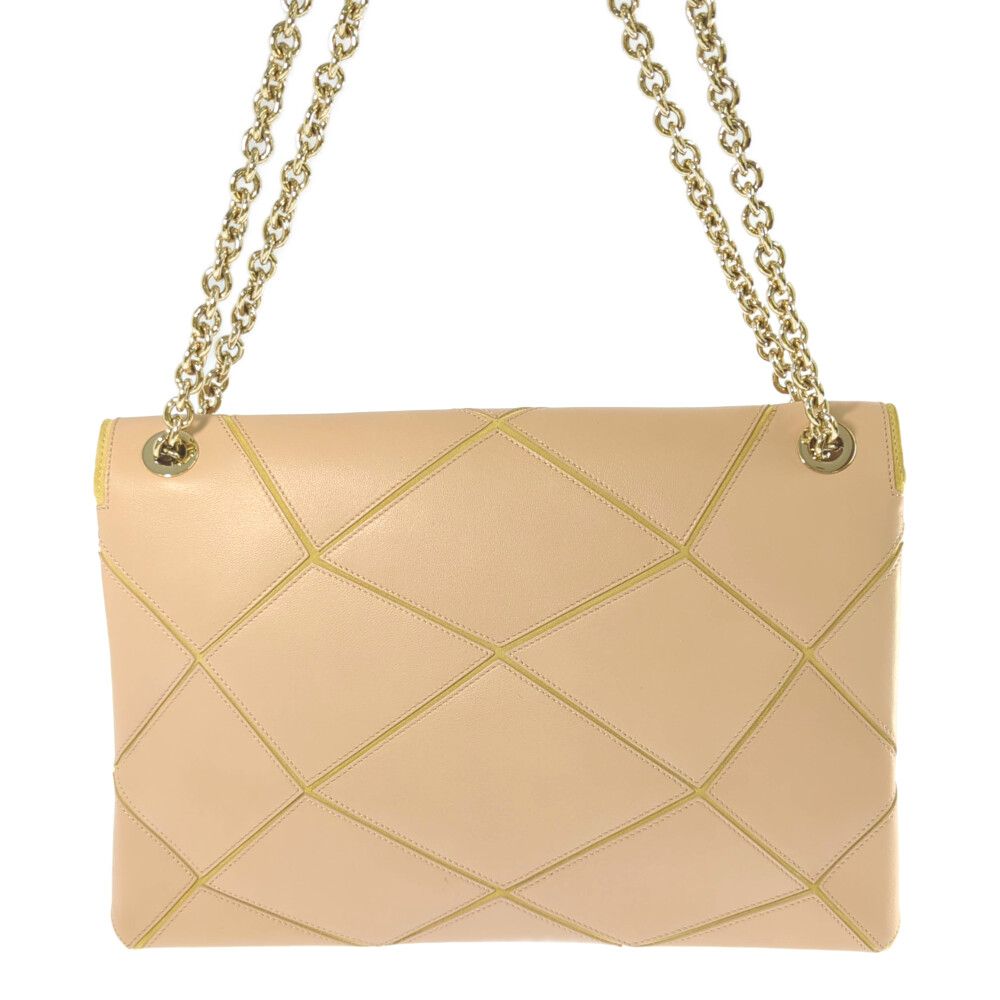 【大人気】Roger Vivier カーフレザーハンドバッグ グレー Woman ヴィヴ カバ バイカラー メタル バックル レザー