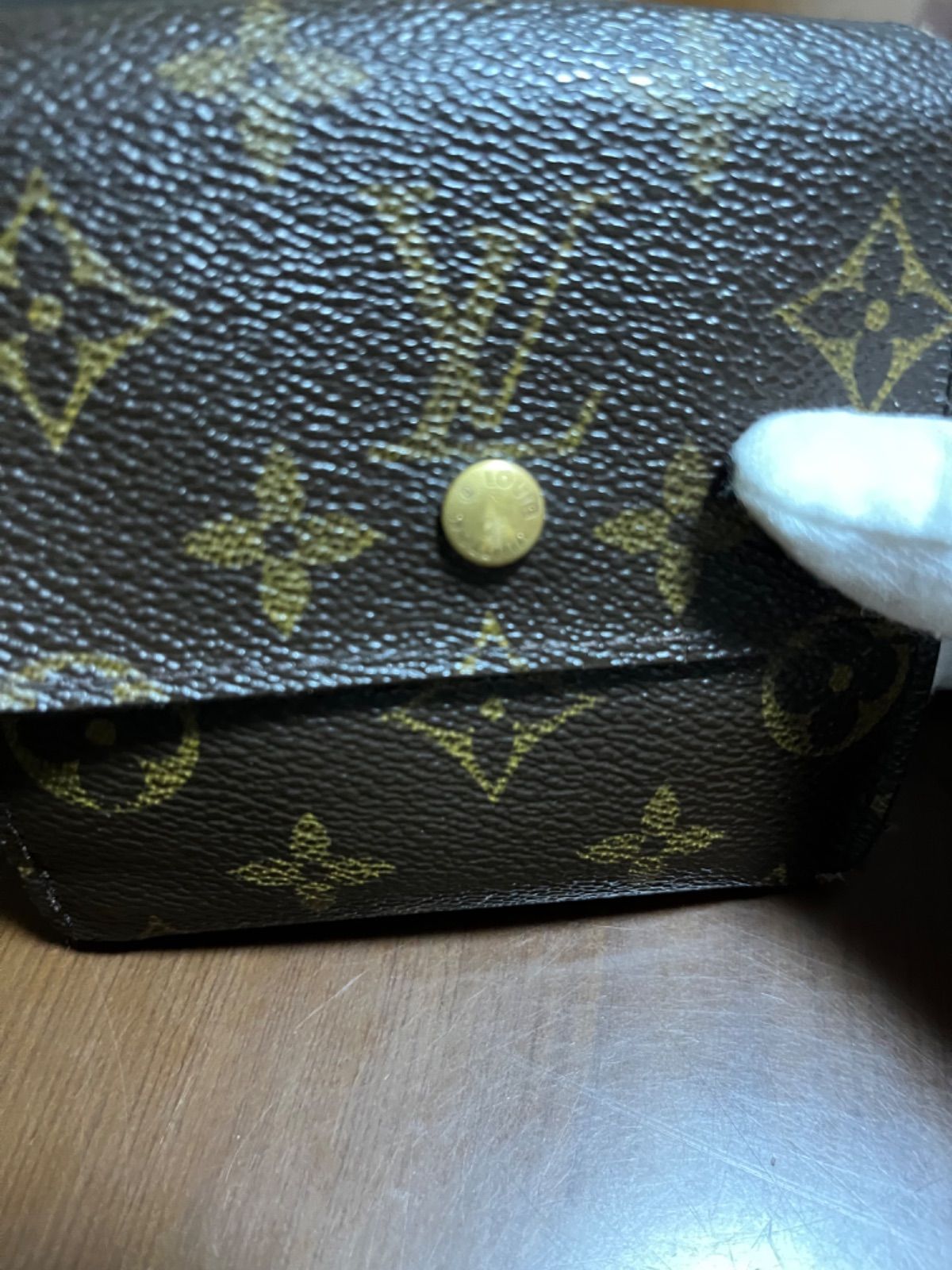 LOUIS VUITTON モノグラム6連キーケース＋二つ折り財布2点ジャンク品