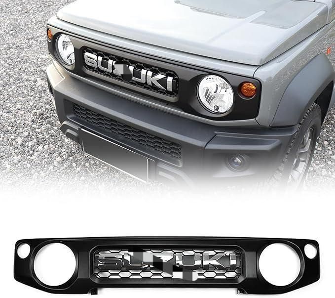 ジムニー JB64 JB74 フロントグリルガーニッシュ シルバー 外装パーツ 設計