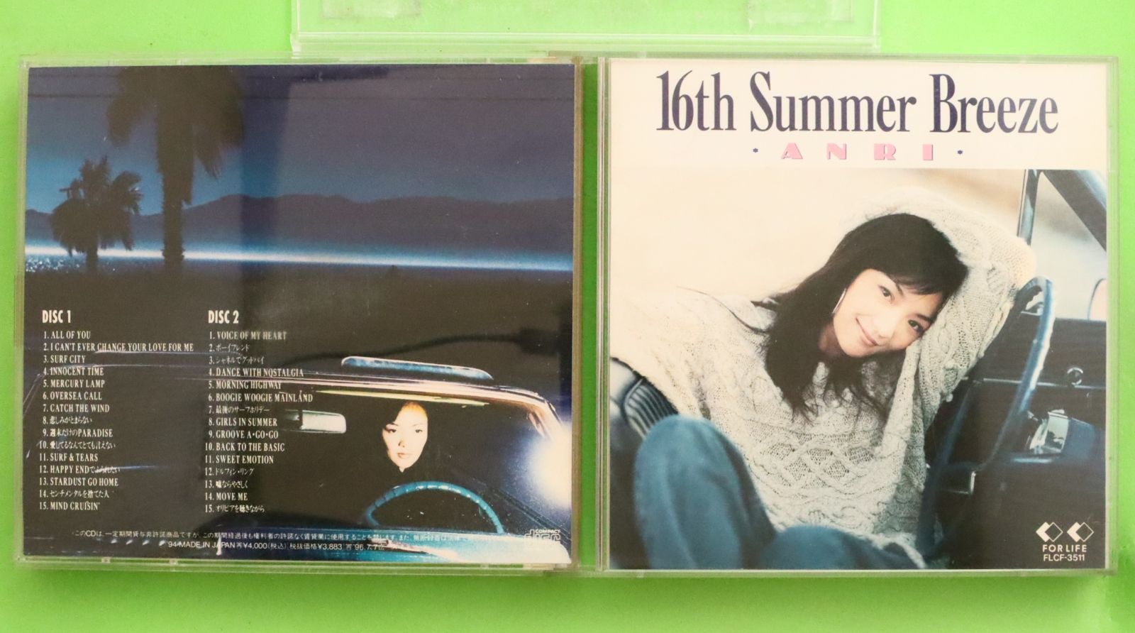 国内盤CD☆杏里/Anri□ 16th Summer Breeze □4988018306160