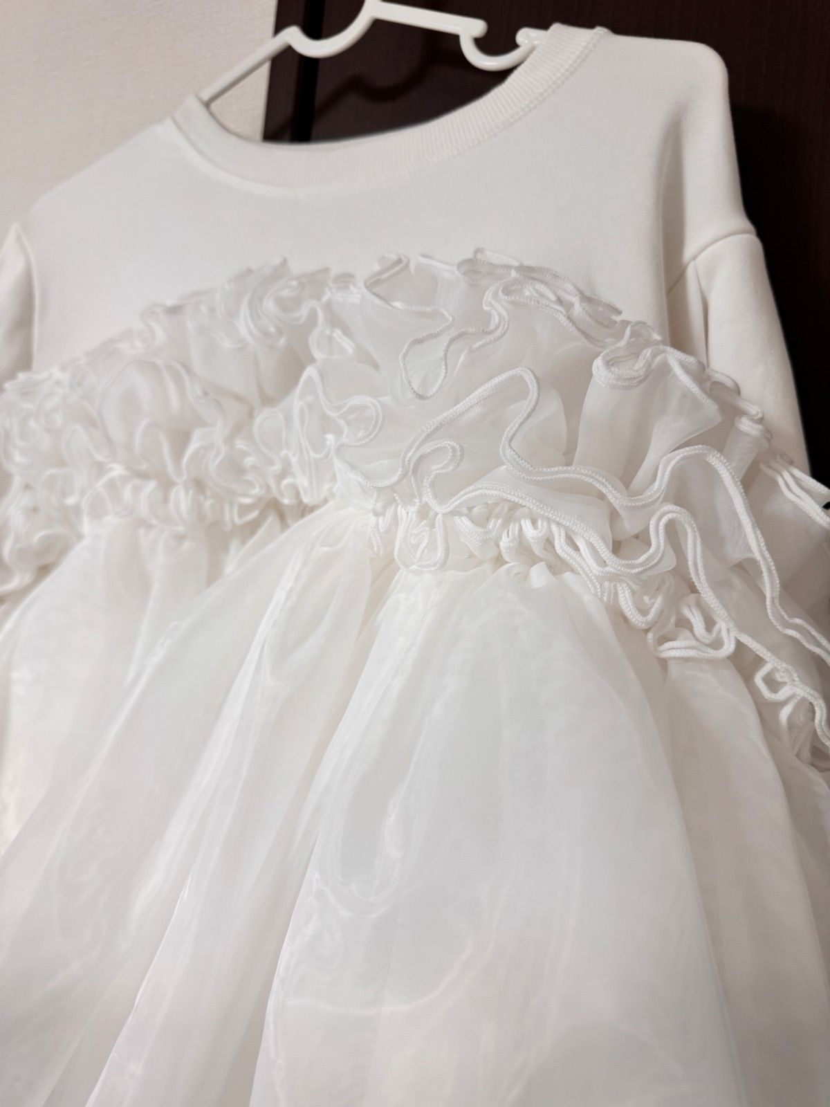 Biby. ANGELICA SWEATSHIRTチュール スウェット セーター