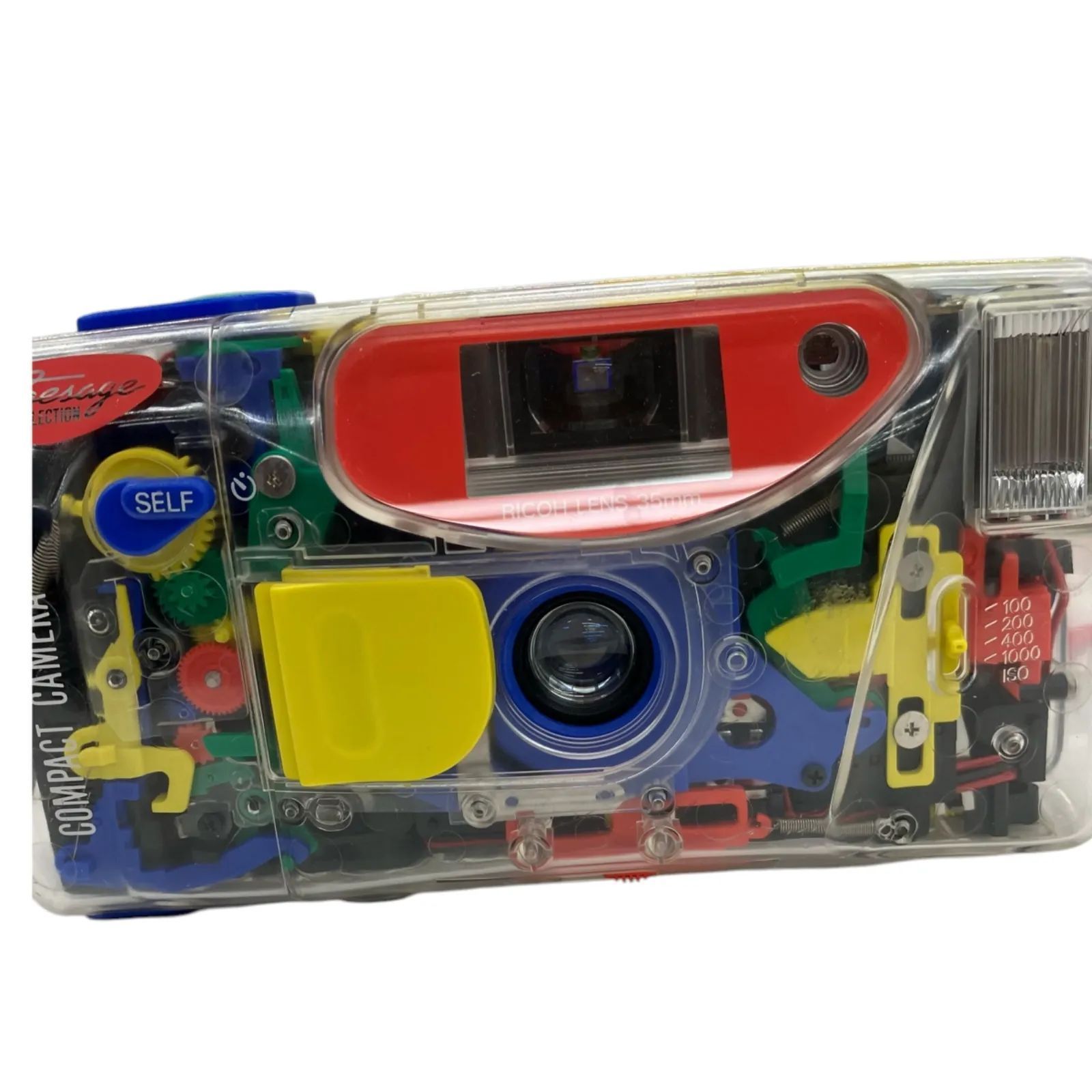 バンダイ リコー マイクリスタル カメラ 実用】 BANDAI Mycrystal マイクリスタル スケルトン コンパクト