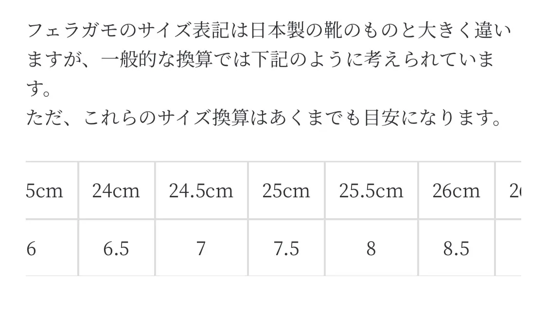 フェラガモ サンダル サイズ24cm 着る