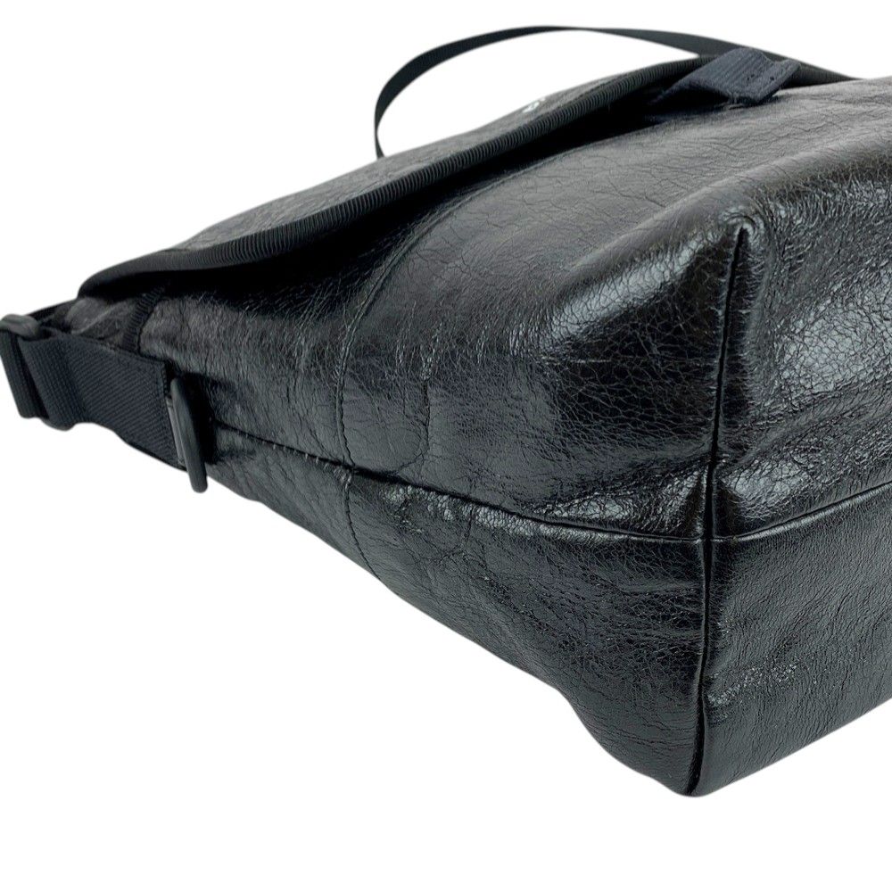 美品　バレンシアガ エクスプローラー ショルダーバッグ ブラック　レザー □未使用□ バレンシアガ エクスプローラー メッセンジャー ショルダー