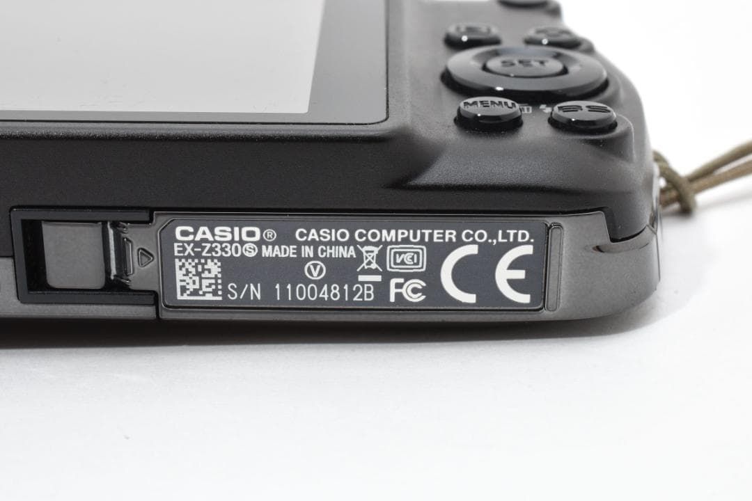  357 CASIO EXILIM EX-Z 330 ブラック コンパクトデジタルカメラ デジタルカメラ