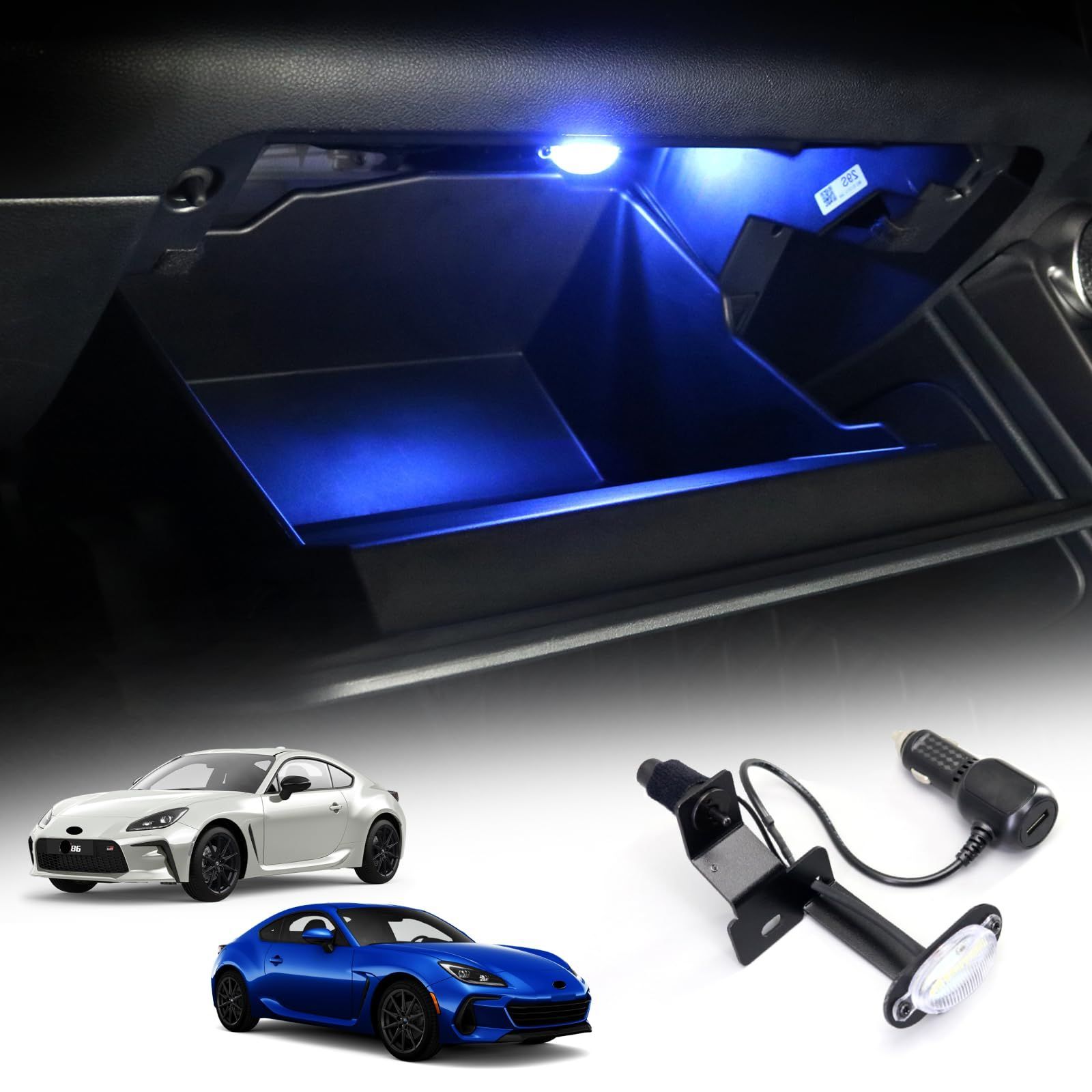 新品 KUNGKIC LED グローブボックス 照明 ライト ランプ トヨタ