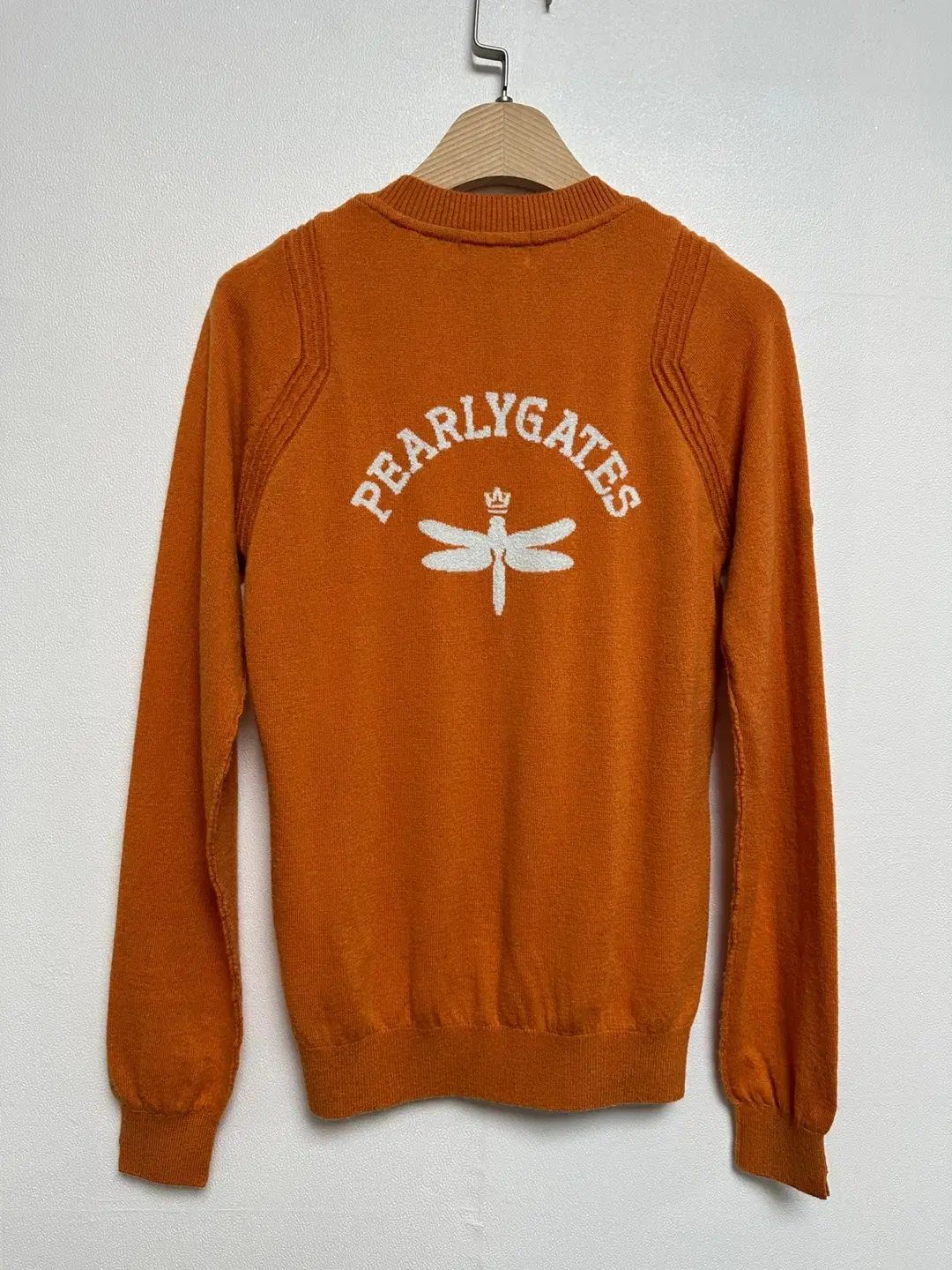 パーリーゲイツ レディースオレンジ セーター サイズ1 新品 ニット