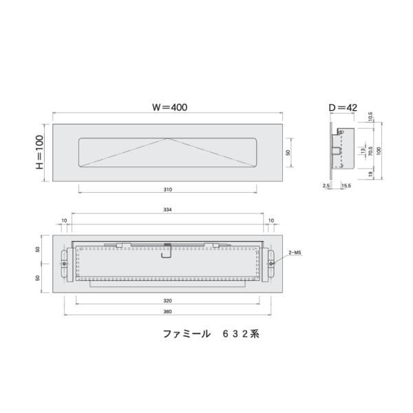 ブラック ポスト口