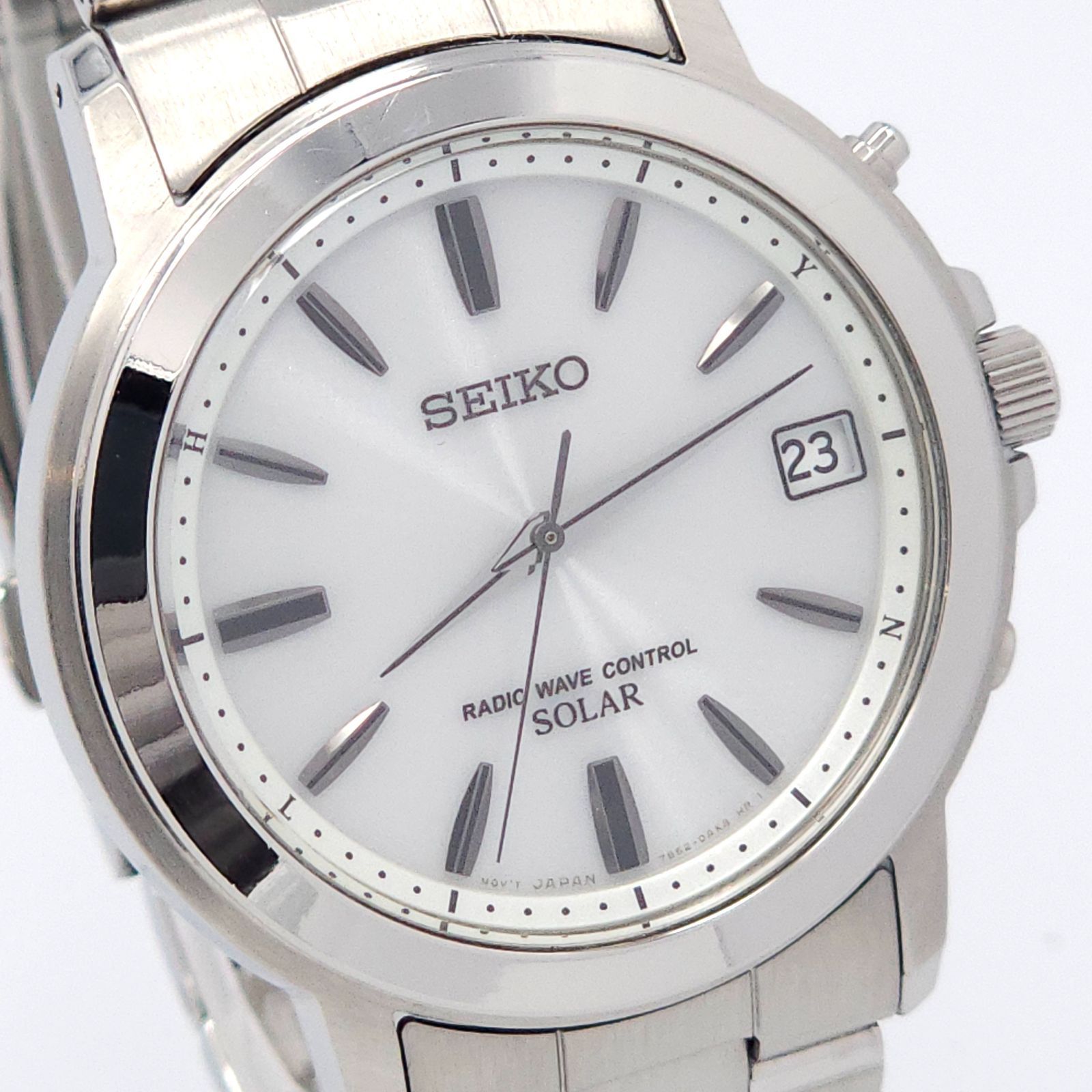 SEIKO ソーラー電波 腕時計 7B22-0AF0