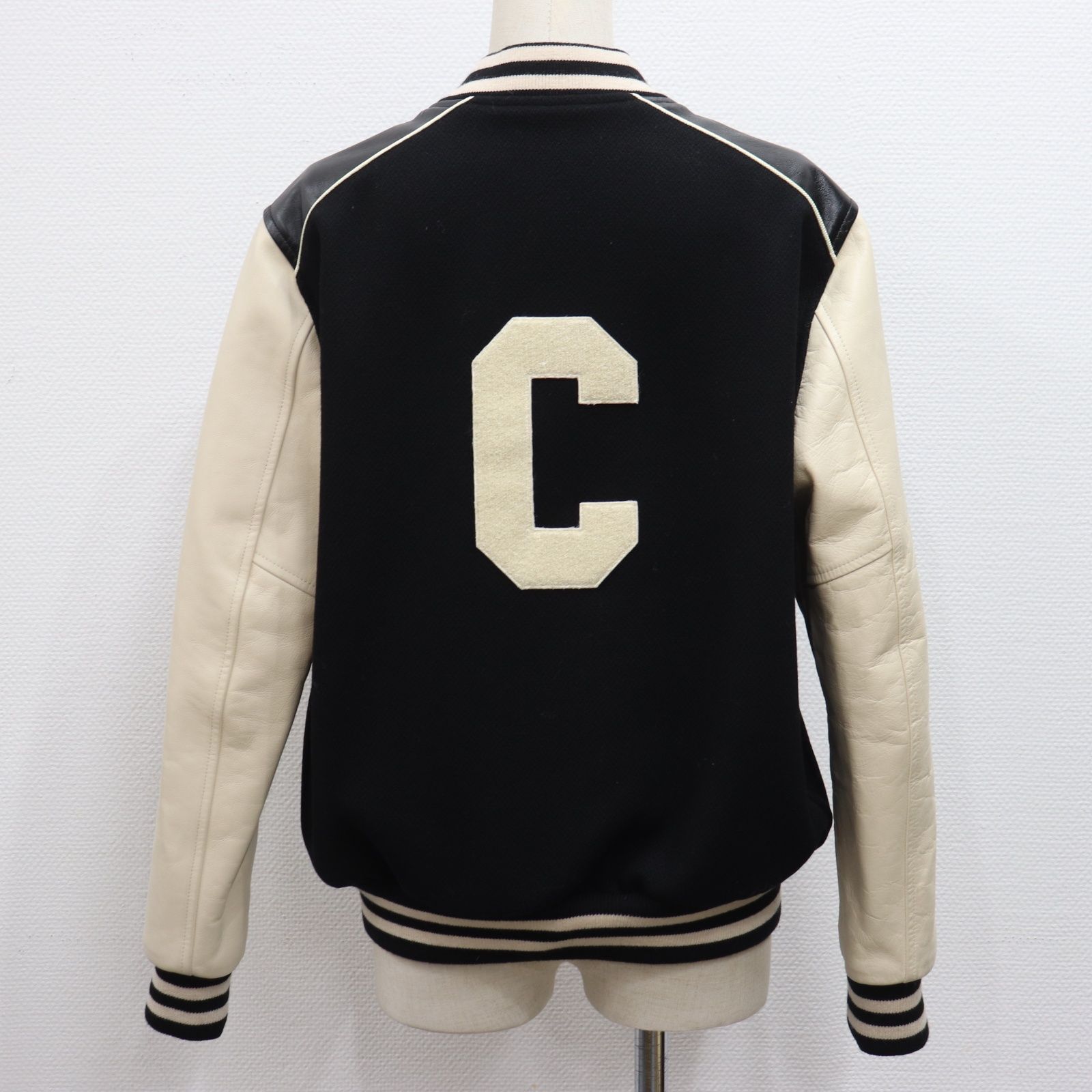 ITRGEVMA7REV 美品 CELINE セリーヌ テディジャケット Cパッチ 