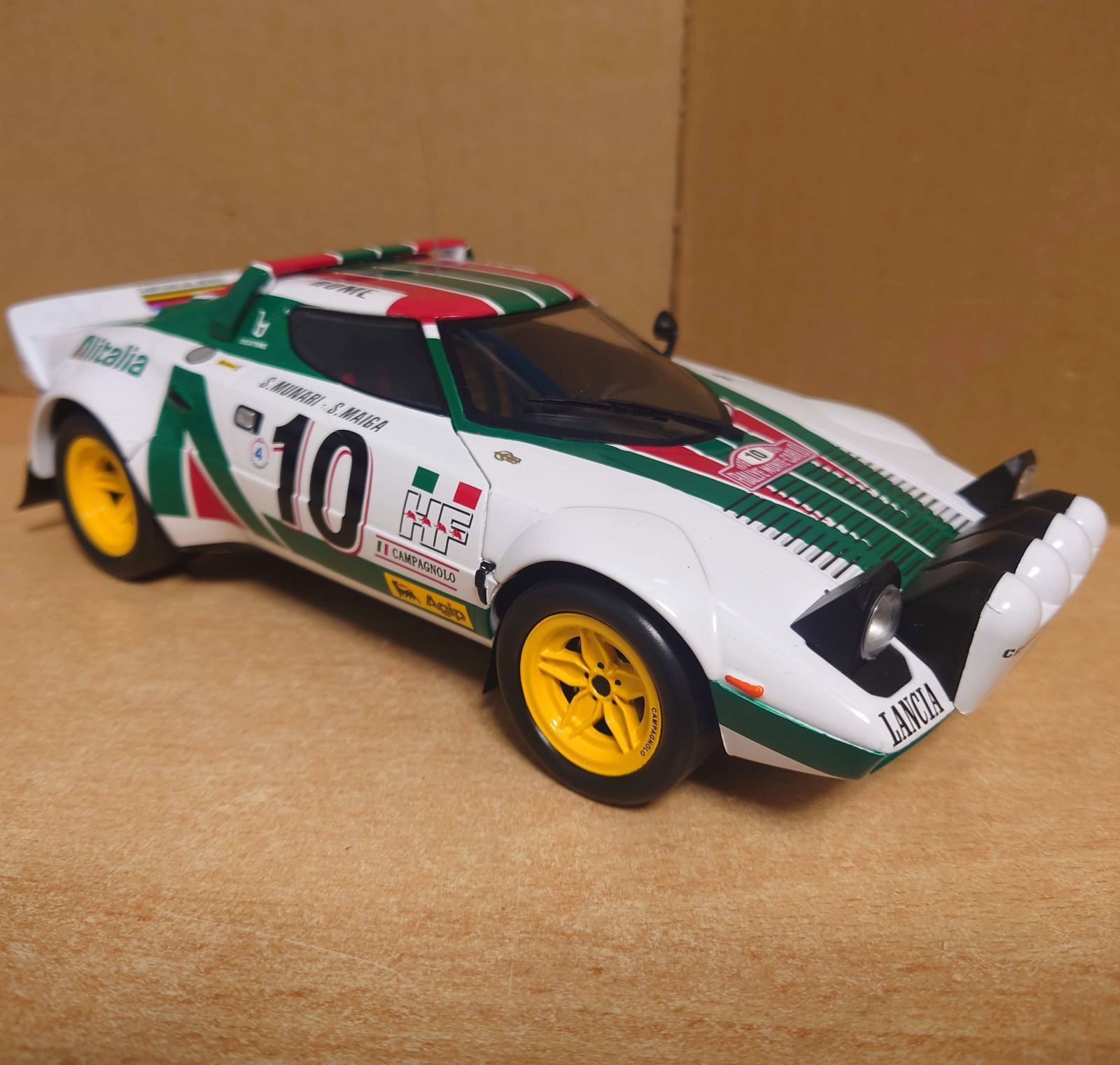 1/18 ランチアストラトス HF 1976 モンテカルロラリー 優勝 #10 S