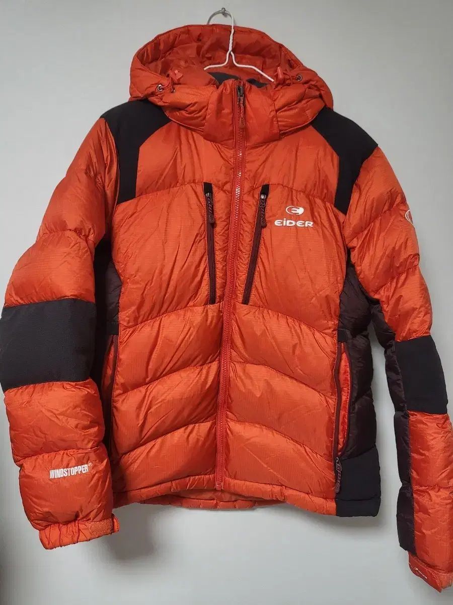 男性 85 女 90 EIDER アイダー オレンジ ダウン