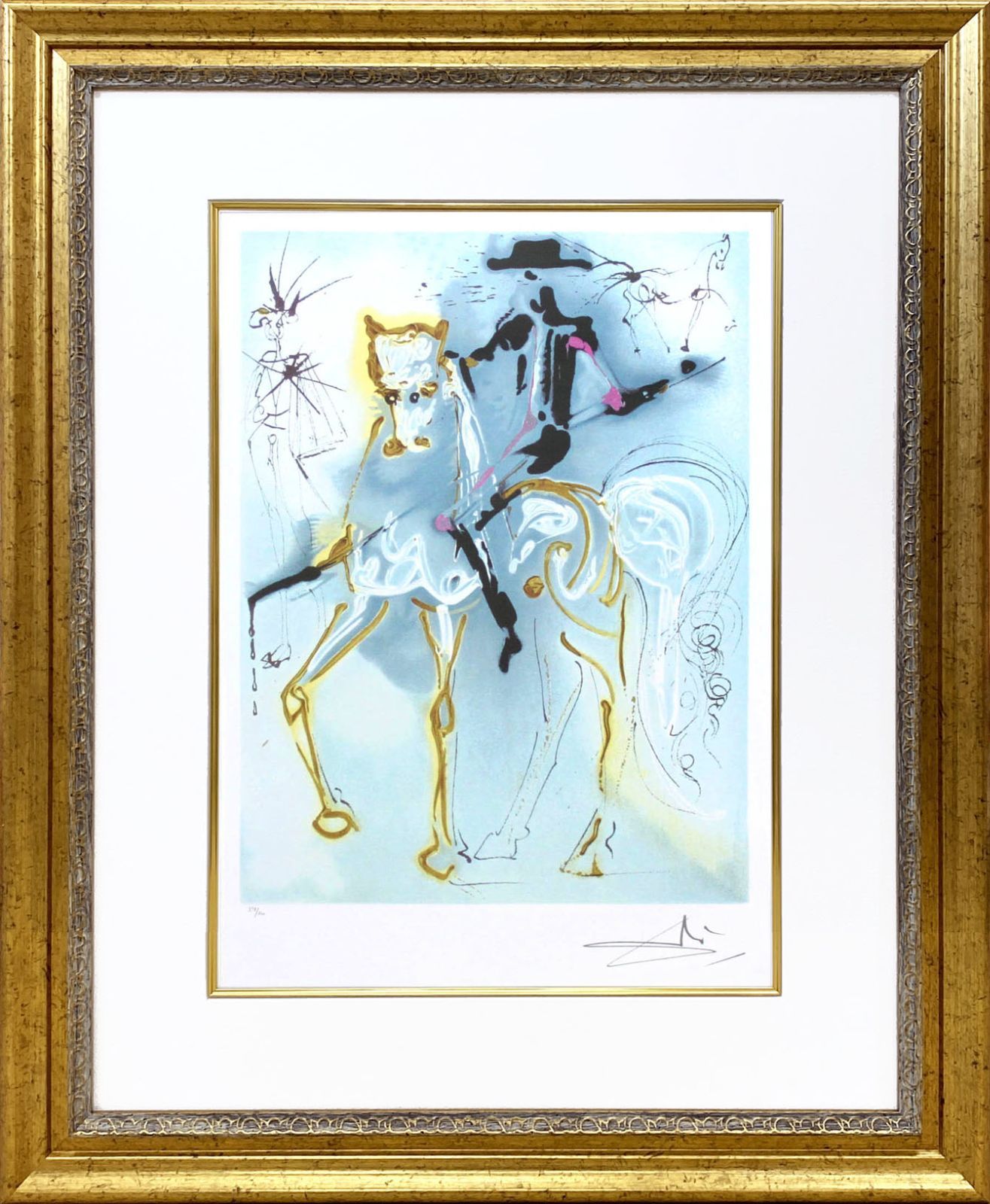 横井 巴、「TEA CUP AND FLOWER」カラーメゾチント画集 横井巴 銅版画