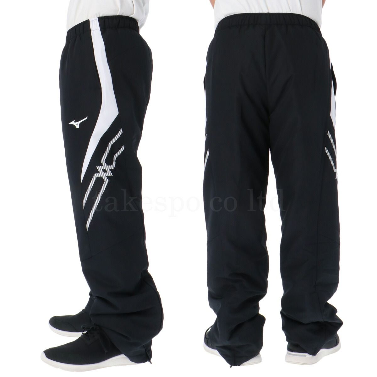 デイリーユース ミズノ MCライン ブレスサーモ ロングパンツ メンズ ブランド Mizuno ウインドパンツ 中綿入り 防風 はっ水 撥水 保温 吸湿発熱 裏起毛 トリコット 黒 冬 32MFC630 大きいサイズ 有 スポーツウェア トレーニングウェア スポーツ 【新作到着!!】