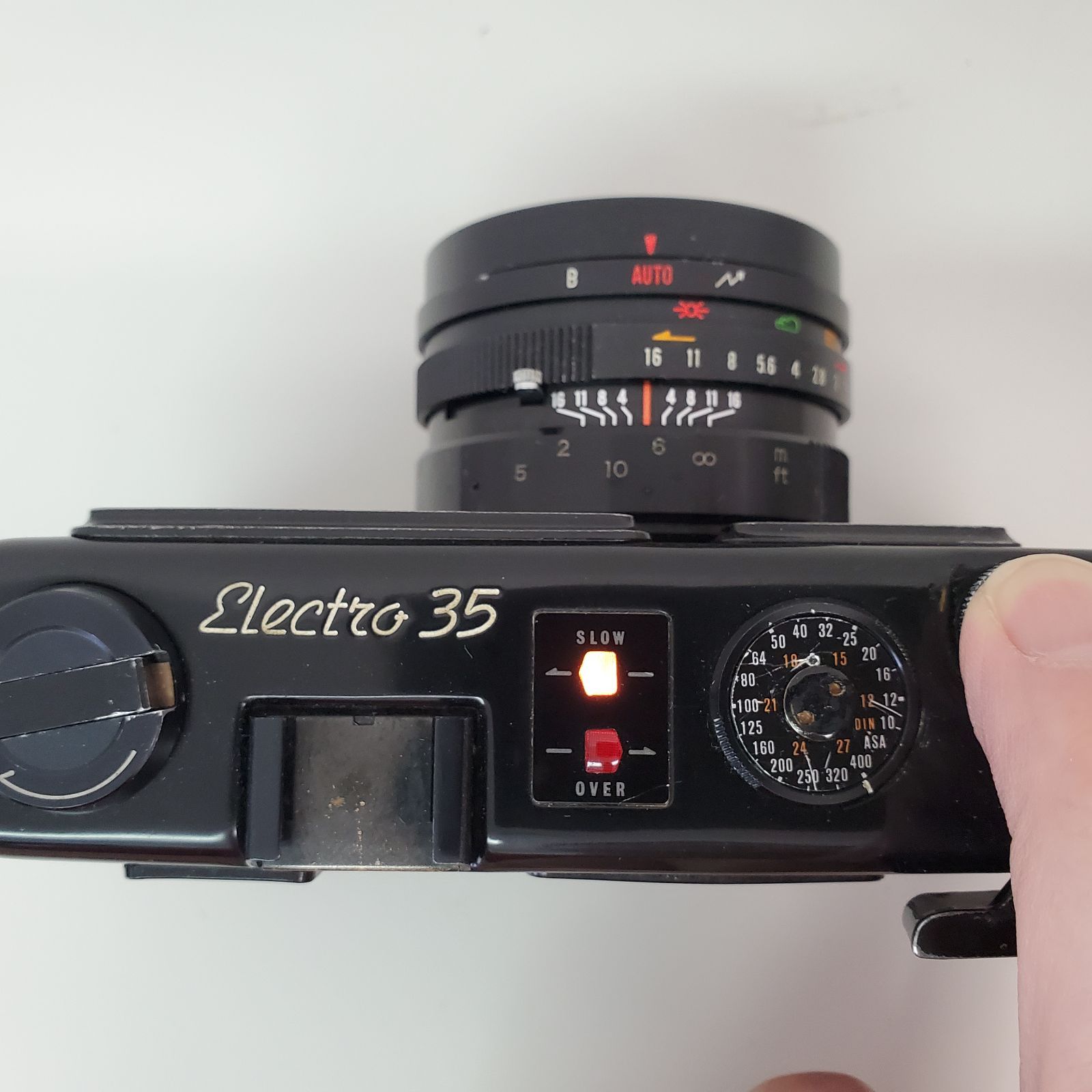 通電・基本動作確認 ヤシカ エレクトロ 35 プロフェッショナル YASHICA