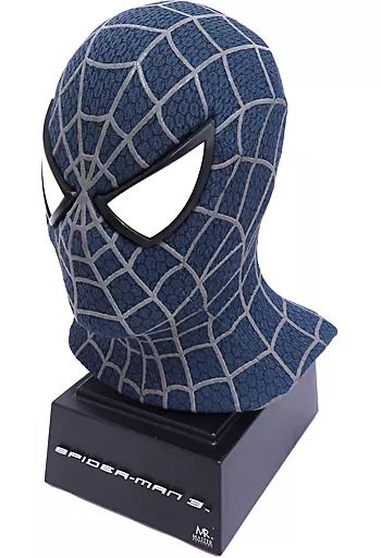 フィギュア　スパイダーマン(ブラックコスチューム) 「スパイダーマン3」 マスクスケールドレプリカ 中古】フィギュア スパイダーマン(ブラックコスチューム