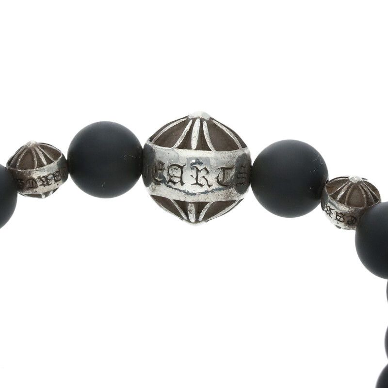 CHROME HEARTS 8mm BEAD/8mmビーズブレス CHROME HEARTS クロムハーツ 8mm BEAD ブラックコーラルビーズ