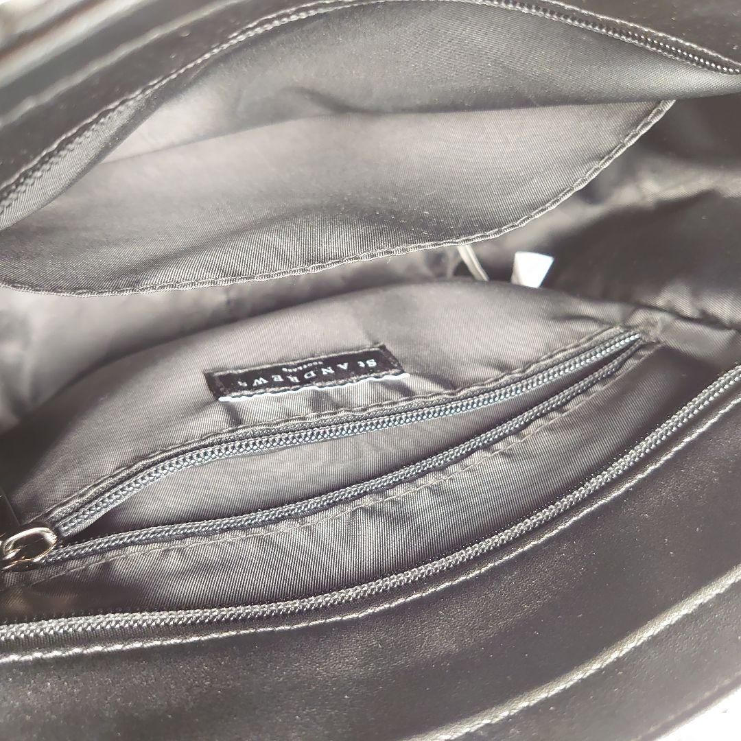 未使用級 セント・アンドリュース St ANDREWS ロゴエンボス ロゴ総柄