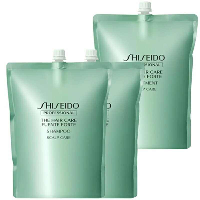 資生堂 フェンテフォルテ シャンプー 1800ml ×1 + トリートメント 1800g ×2 セット 詰め替え フケ かゆみ ふけ 臭い ニオイ 頭皮ケア 乾燥 地肌 皮脂 詰め替え 詰替え レフィル 女性 男性 サロン専