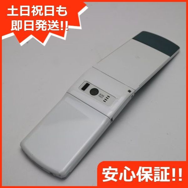 中古】 美品 N-01G ブラック 安心保証 容赦 即日発送 ガラケー NEC DoCoMo 本体 白