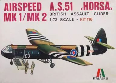 中古】プラモデル 1/72 BRITISH ASSAULT GLIDER AIRSPEED A.S.51 HORSA