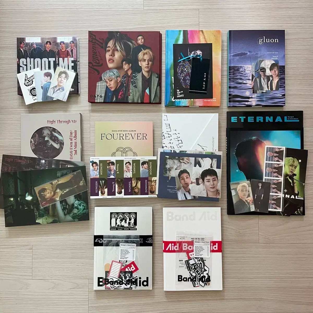 day6 アルバム　まとめ売り DAY6(デイシックス) アルバム まとめ売り - メルカリ