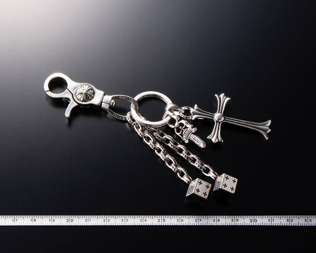タカシ★キーホルダー23点 シルバー925 キーチェーン キーリング ダガー クロス 07 マルチ