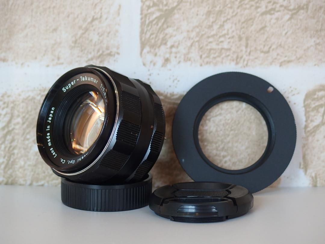 Super Takumar 55mm F1.8 キャノンEFアダプターセット - ゆしのカメラ