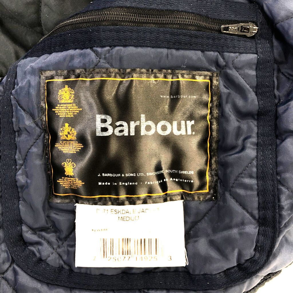 イングランド製 Barbour バブアー ESKDALE キルティング ジャケット