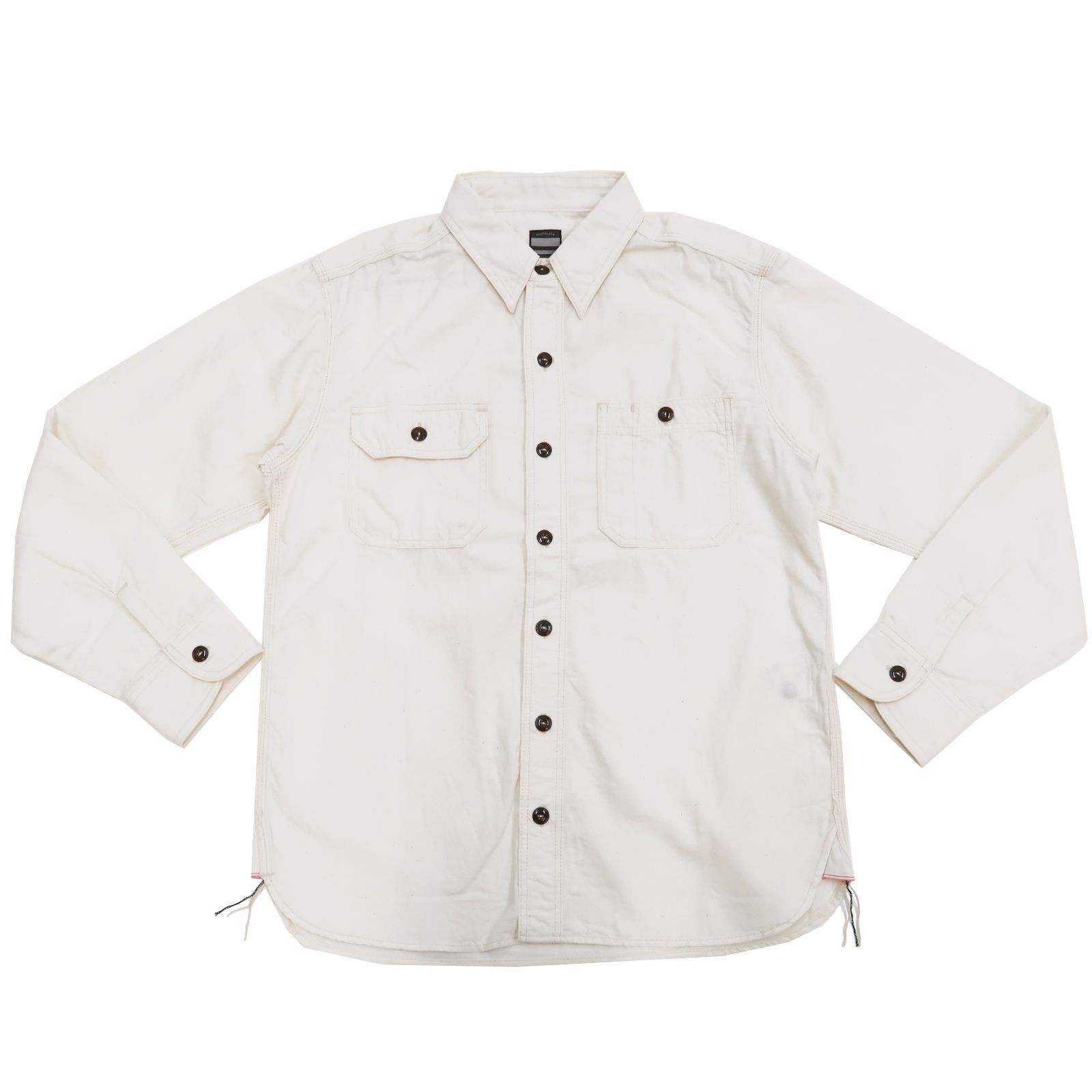 ★MOMOTARO JEANS 桃太郎ジーンズ シャンブレー 中綿入りベスト メンズ 38 日本製 巾着付き 桃太郎ジーンズ (MOMOTARO JEANS) GTB 5oz シャンブレー