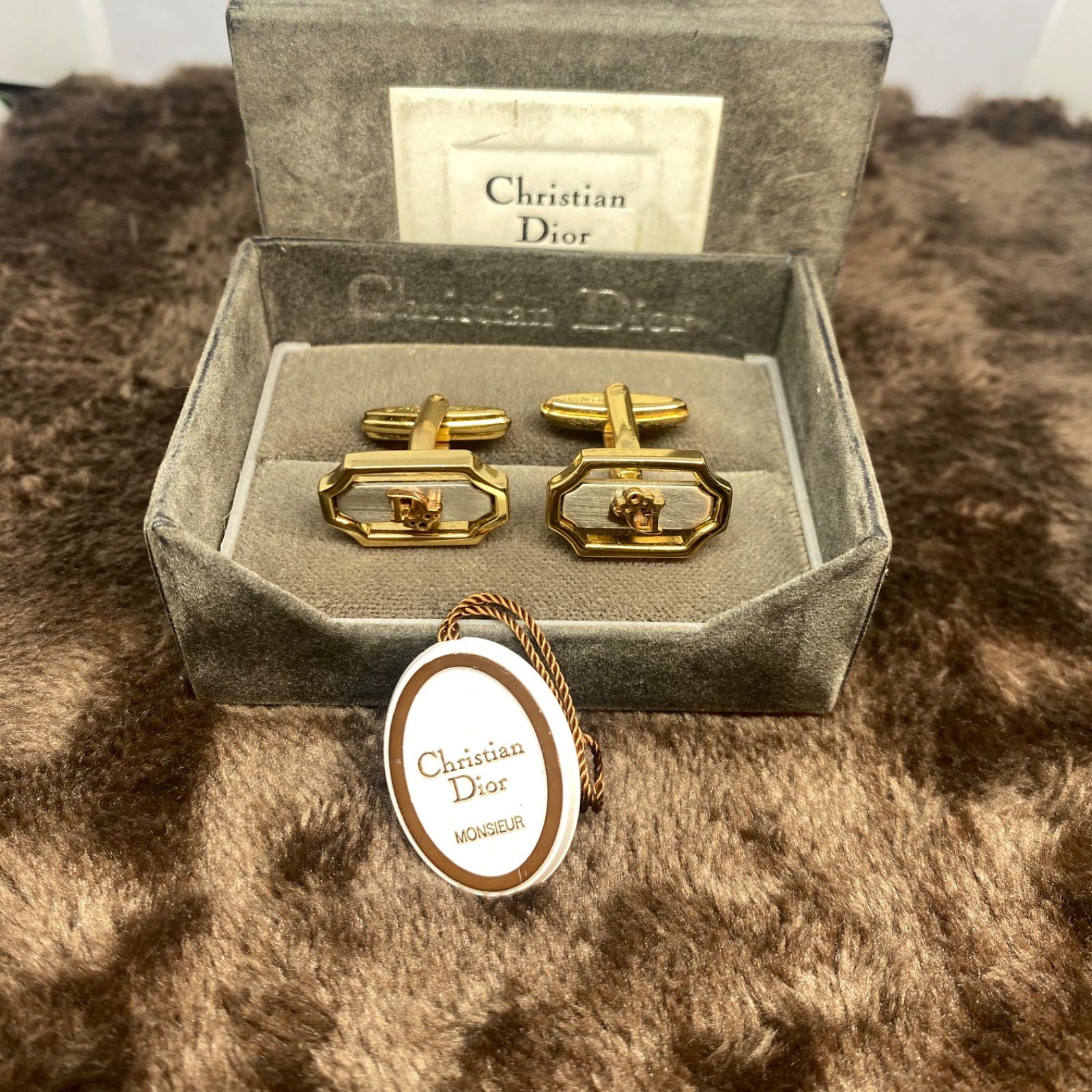 Christian Dior カフリンクス Christian Dior クリスチャンディオール 