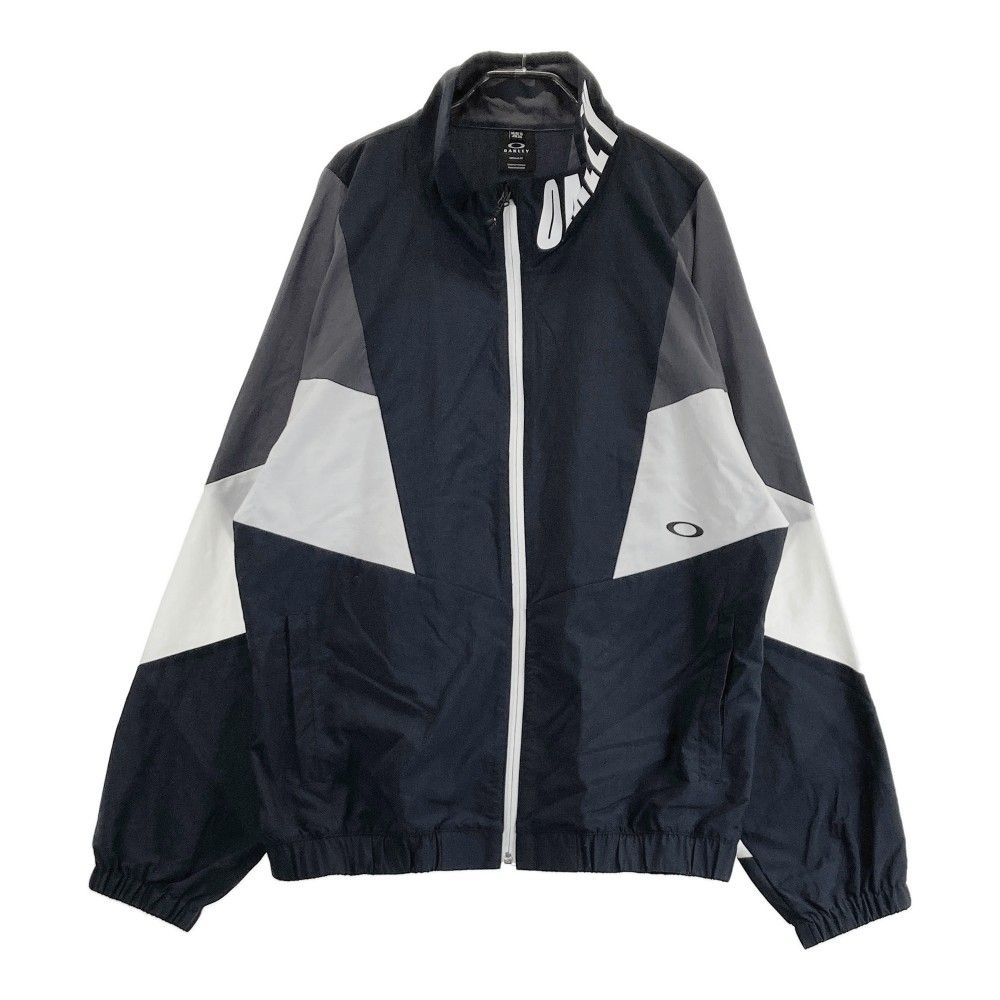 サイズ：2XL OAKLEY オークリー  ジップジャケット  ブラック系 [240101418416] ゴルフウェア メンズ ストスト サイズ：2XL OAKLEY オークリー ジップジャケット ブラック系