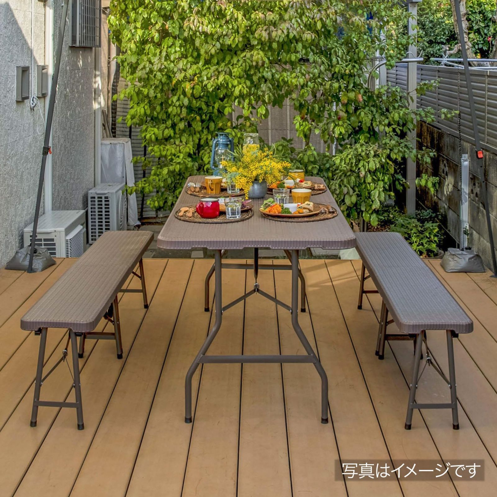 ベンチ ベランダ