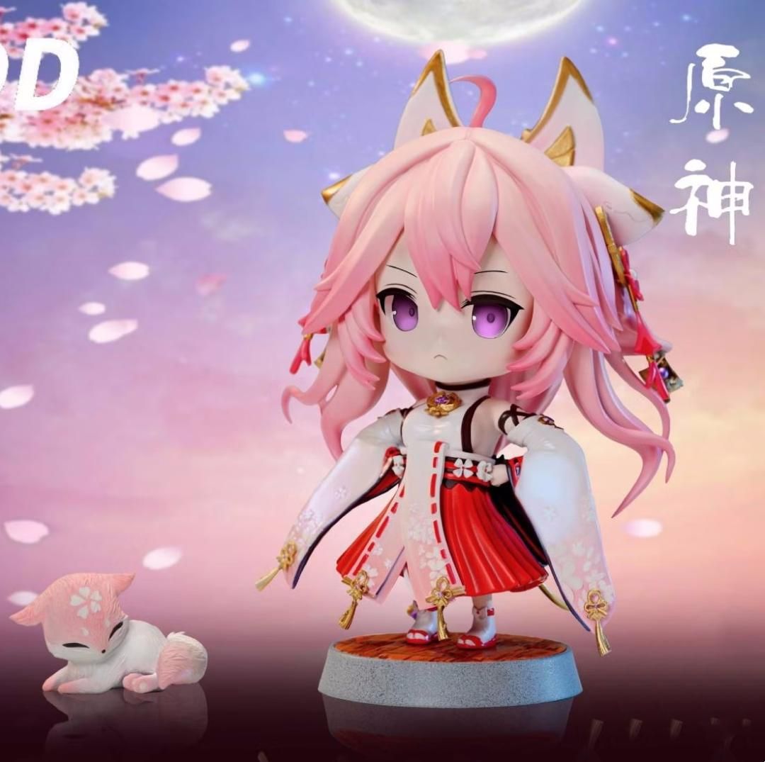 原神 八重神子 やえみこ ガレージキット 塗装済み完成品