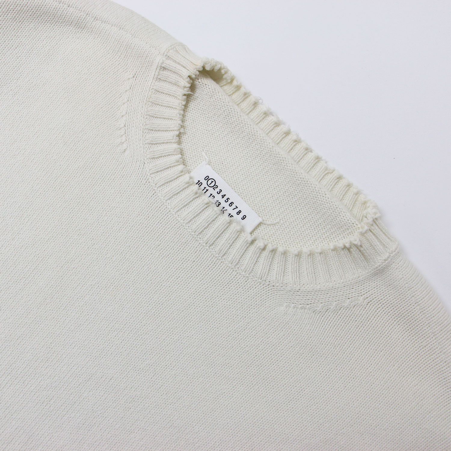Maison Margiela メゾン マルジェラ ニット ホワイト 白 サイズ:S 