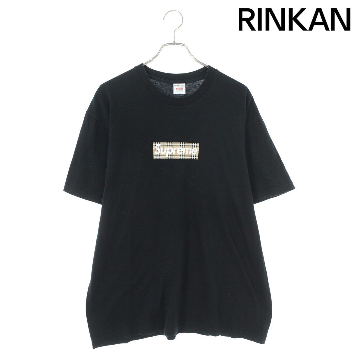 シュプリーム ×バーバリー Burberry 22SS Burberry Box Logo Tee バーバリーボックスロゴTシャツ メンズ L※8/17～22  発送・問い合わせ遅延 - メルカリ