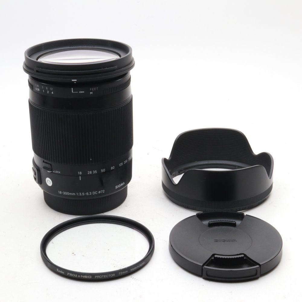 シグマ Sigma SIGMA 18-300mm F3.5-6.3 DC MACRO OS HSM | Contemporary C014 | Canon EF-Sマウント | APS-C|Super35