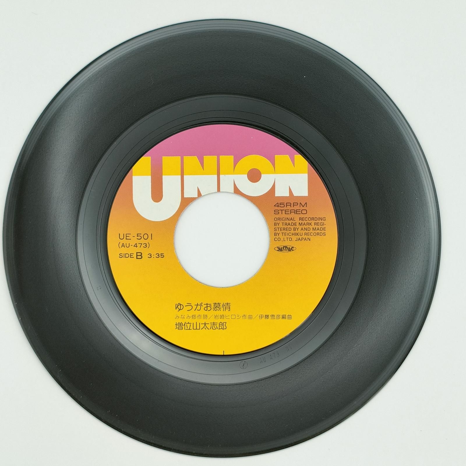 増位山太志郎 長沢薫 いつか逢う日を夢みて TEICHIKU 45RPM 7